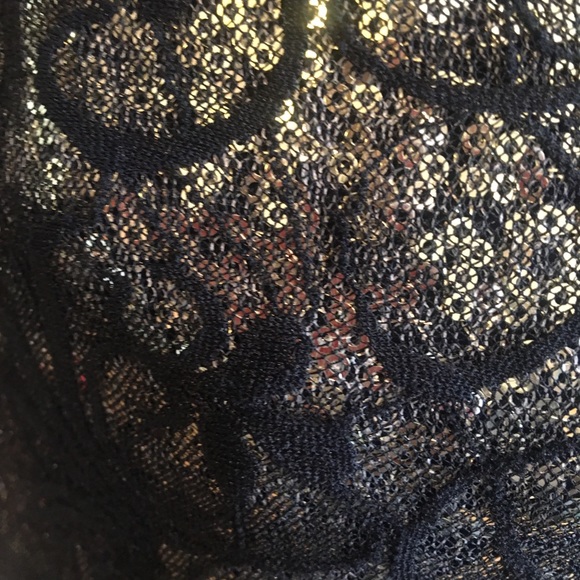 Formal Gold Sequence Maxi Dress - Picture 6 of 12